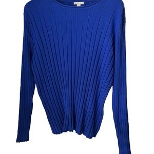 EST. 1946 Women's Blue Crew Neck Sweater
